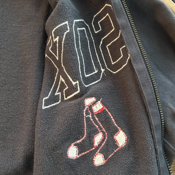 Banner Supply Co Boston Red Sox Zip Up Jacket Men's XXL - Picture 8 of 9